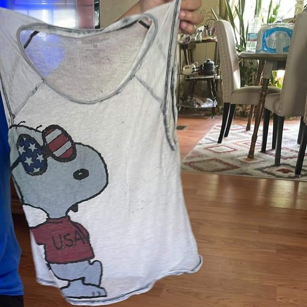 Snoopy "Joe Cool" Tank Top